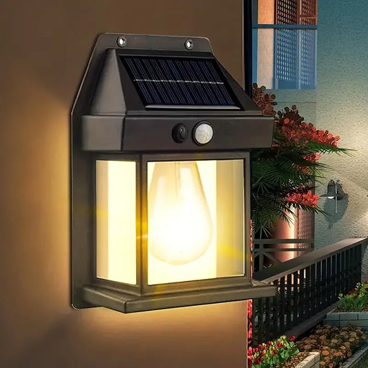 Outdoor Solar LED Lamp with Smart Motion Sensor