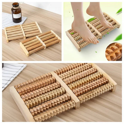 Wooden Foot Massager Stress Release Tool
