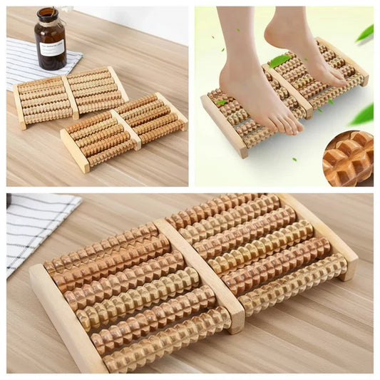 Wooden Foot Massager Stress Release Tool