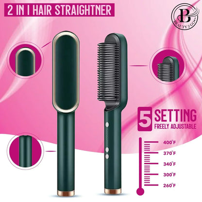 2 In 1 Hair Straightening