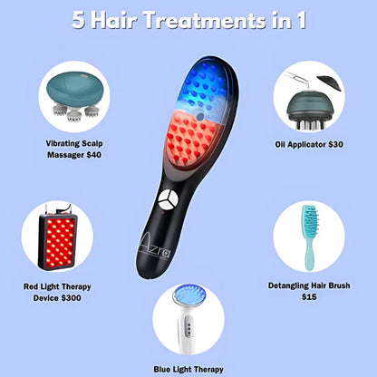 Hair Growth Brush with Steam & Vibration