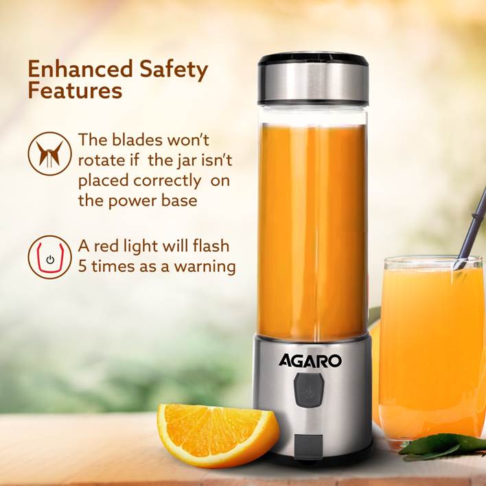 Galaxy Portable Blender, For Smoothie And Juices, Portable Hand Blender For Kitchen