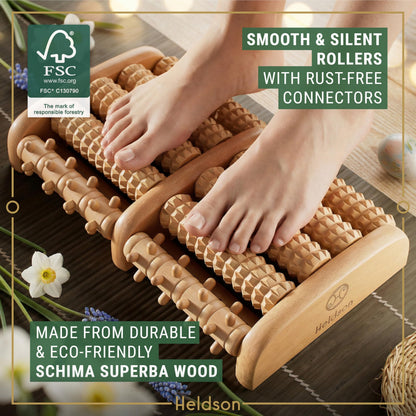 Wooden Foot Massager Stress Release Tool