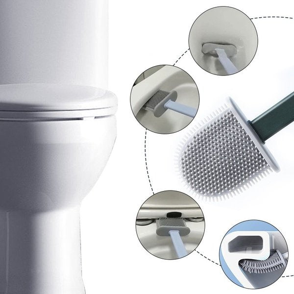 Deep cleaning Toilet Brush And Holder Set For Bath