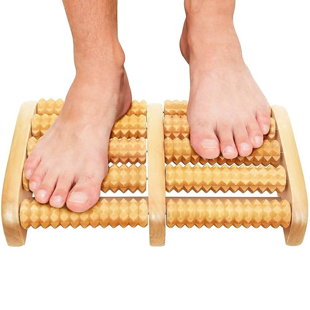 Wooden Foot Massager Stress Release Tool