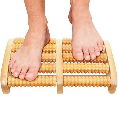 Wooden Foot Massager Stress Release Tool